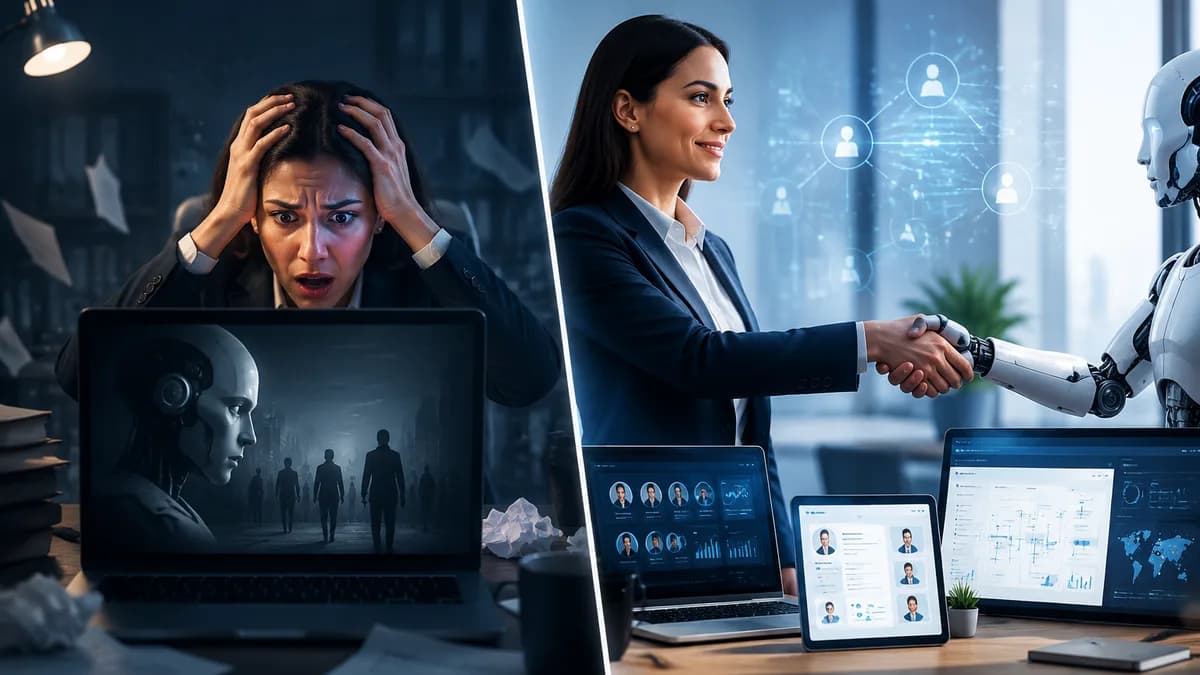 Will AI replace recruiters in 2026? We separated hype from reality with real case studies. Get the 5-step playbook to automate sourcing, screening, and scheduli