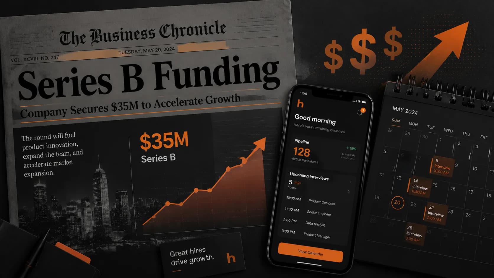Learn how independent recruiters turn funding news into job orders before companies post on LinkedIn. Timing, signals, and cold outreach templates included.